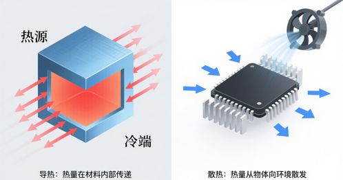 導熱與散熱 材料科學中的關(guān)鍵差異與協(xié)同作用
